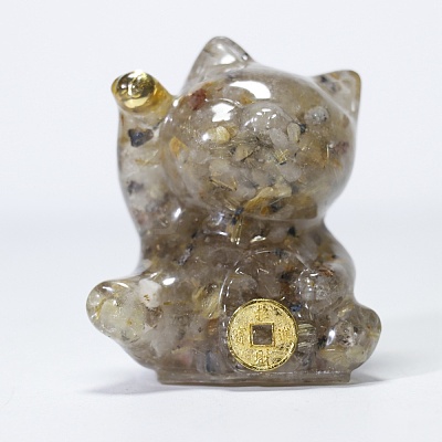 Resin Craft Display Decorations DJEW-PW0021-29G-14-1