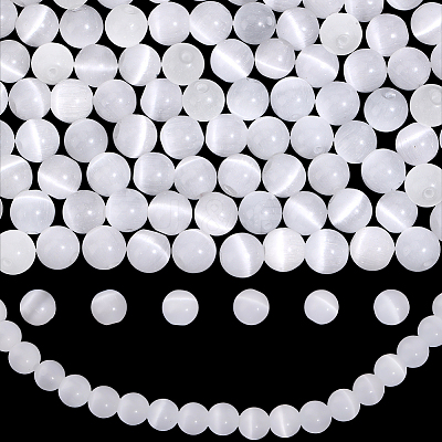 Cat Eye Beads G-PA0001-90A-04-1