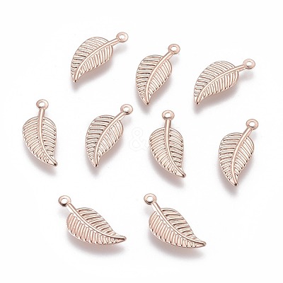 304 Stainless Steel Charms STAS-H436-54RG-1