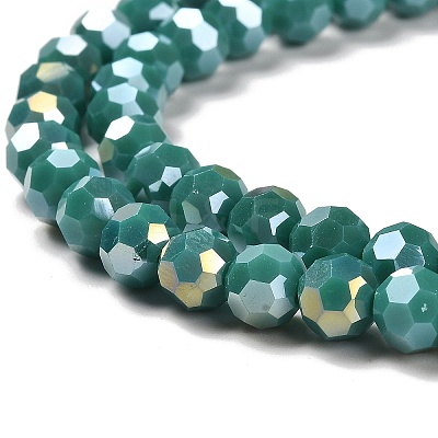 Opaque Glass Beads Stands EGLA-A035-P8mm-B21-1