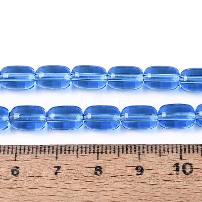 Transparent Glass Beads Strands GLAA-T028-14T-A03-1