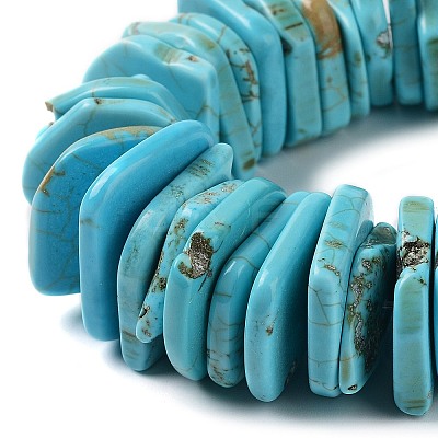 Natural Howlite Chip Beads TURQ-L031-010-A-1