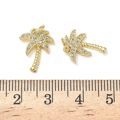 Brass Micro Pave Cubic Zirconia Pendants LS-ZIRC-K070-38G-1