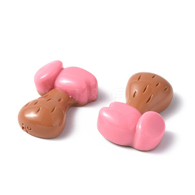 Opaque Resin Cabochons CRES-P023-05E-1