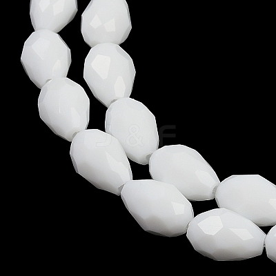 Opaque Solid Color Beads Strands EGLA-N013-P8mm-D02-1