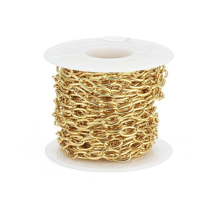 Brass Paperclip Chains CHC-G005-04G-1