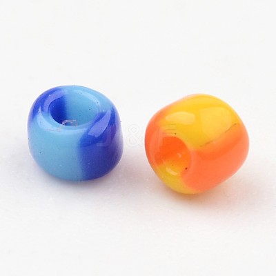12/0 Opaque Colours Seep Glass Beads SEED-J019-02-1