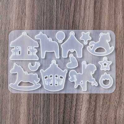 DIY Silicone Pendant Molds DIY-A054-05A-1