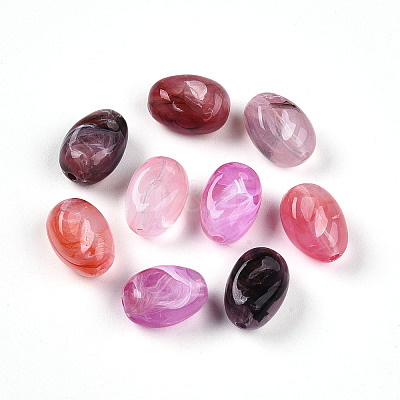 Transparent Acrylic Beads X1-TACR-T028-38D-1