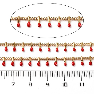 304 Stainless Steel Curb Chains STAS-R100-09A-06-1