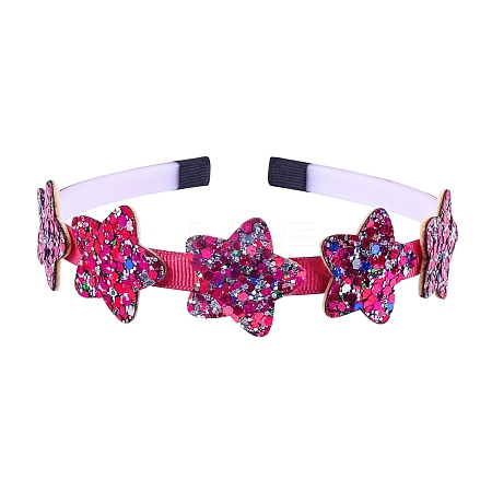 Star Candy Color Sequin Cloth Hair Bands PW-WG0EBFC-13-1