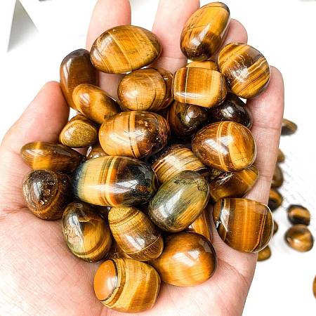 Natural Tiger Eye Healing Stones PW-WGD7FF2-20-1