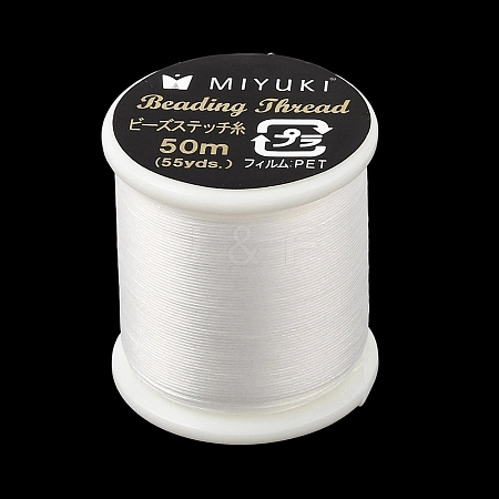 Flat MIYUKI Nylon Beading Thread FB-CBA3435-01G-1