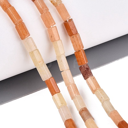 Natural Red Aventurine Beads Strands GG-N002-01A-22-1