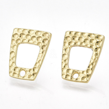 Alloy Stud Earring Findings PALLOY-T065-01-1