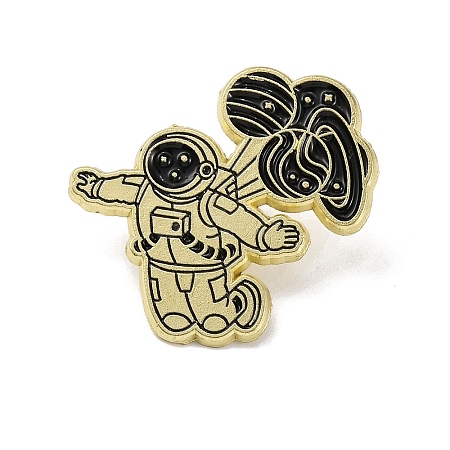 Creative Space Astronaut Series Brooches JEWB-U001-03E-1