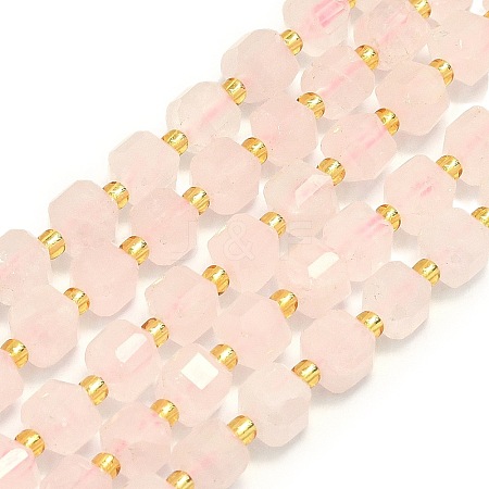 Natural Rose Quartz Beads Strand G-I376-D42-01-1