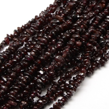 Natural Garnet Beads Strands G-P035-14-1