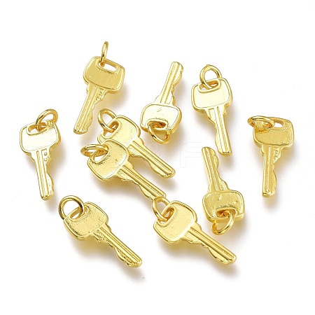 Brass Pendants KK-P189-03G-1