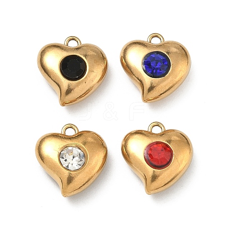 304 Stainless Steel Pendants STAS-F351-04G-1