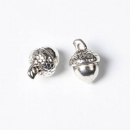 Tibetan Style Alloy Pendants X-TIBEP-GC170-AS-RS-1
