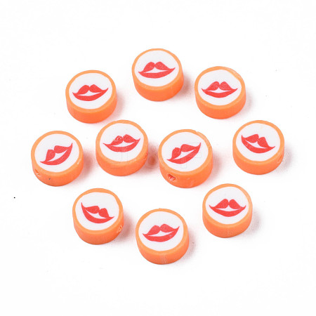 Handmade Polymer Clay Beads CLAY-N011-44A-07-1