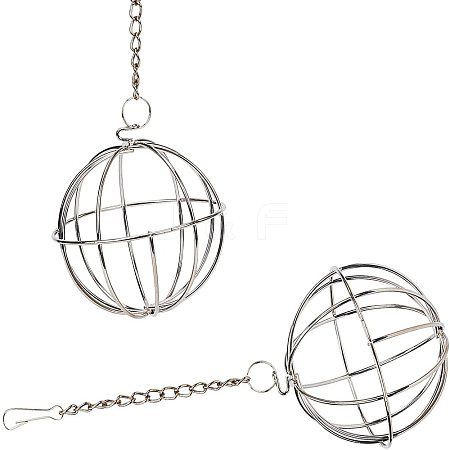 Stainless Steel Sphere AJEW-GA0001-33P-1