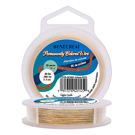 Round Craft Copper Wire CWIR-BC0001-0.6mm-KCG-1