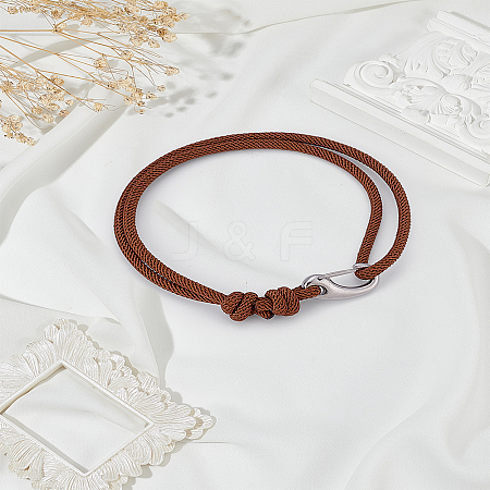 1Pc Polyester Cord Bracelets for Couple BJEW-LP0003-64-1