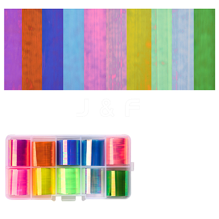 10 ColorsNail Art Transfer Stickers MRMJ-R090-05B-1