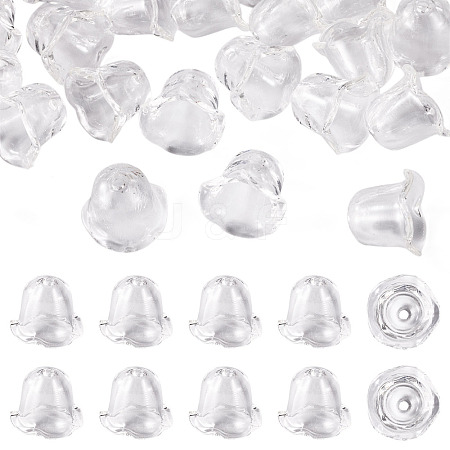 30Pcs Acrylic Bead Caps for Wind Chimes Making TACR-TA0001-69F-1