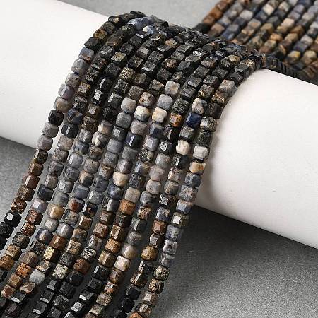 Natural Sapphire Beads Strands G-G259-B03-3x3mm-1