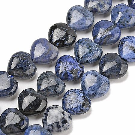 Natural Dumortierite Beads Strands G-H005-C15-02-1