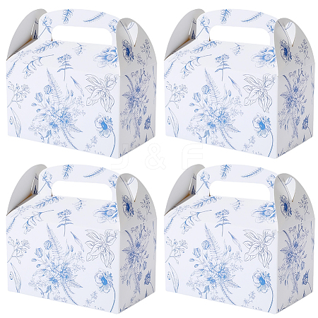 12Pcs Folding Paper Gift Candy Boxes with Die Cut Hole Handle CON-WH20001-18B-1