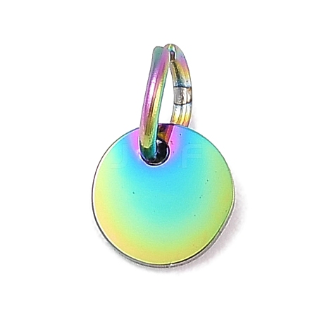 Ion Plating(IP) 304 Stainless Steel Pendants STAS-I311-32A-RC-1