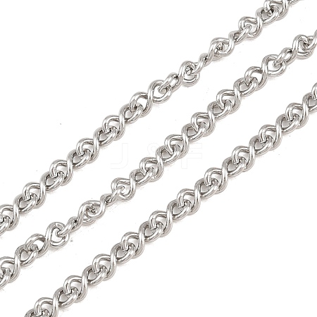 304 Stainless Steel Infinity Link Chains CHS-Z009-01P-1