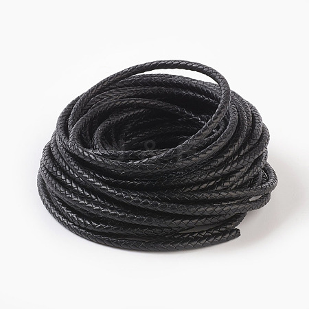 Braided Leather Cord WL-F009-B02-5mm-1