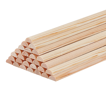 Wood Craft Sticks LS-DIY-WH0430-360C-1