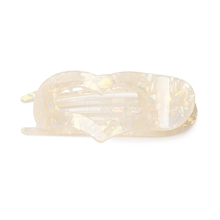 Heart PVC Claw Hair Clips PHAR-F023-03-1