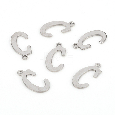 Non-Tarnish 201 Stainless Steel Pendants STAS-L244-04C-P-1