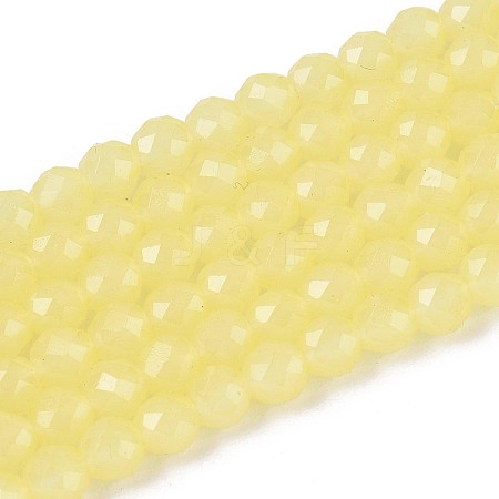 Imitation Jade Glass Beads Strands LS-GLAA-T028-4mm-11H-1