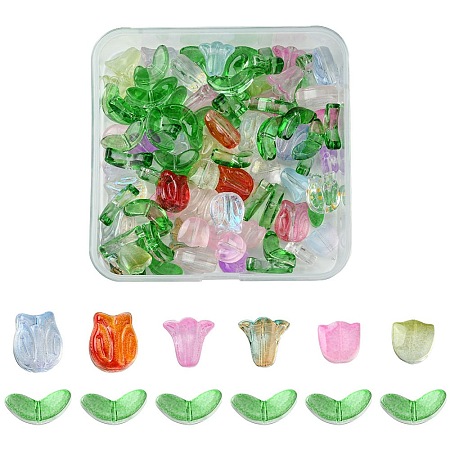 Transparent Glass Beads GLAA-FS0001-79-1