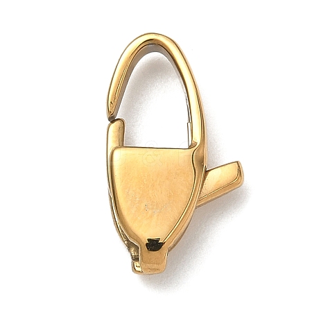 304 Stainless Steel Lobster Claw Clasps STAS-B089-01G-G-1