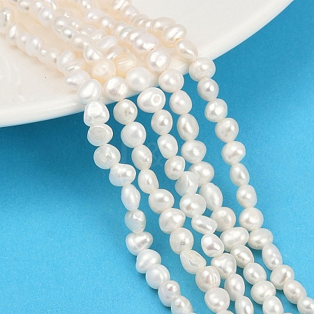 Natural Cultured Freshwater Pearl Beads Strands PEAR-P064-19D-05A-1