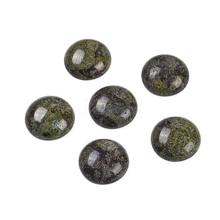 Natural Dragon Blood Cabochons G-T020-18mm-39-1