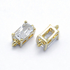 Long-Lasting Plated Brass Cubic Zirconia Links X-KK-K204-112G-NF-2