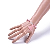 Handmade Polymer Clay Heishi Beads Stretch Bracelets BJEW-JB05086-04-4