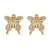 304 Stainless Steel Enamel Pendants STAS-L290-19A-G-1