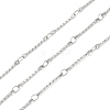 Rack Plating 304 Stainless Steel Bar Link Chain CHS-N009-05P-1