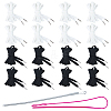 16 Pairs 2 Colors Polycotton Shoelace DIY-FH0010-43-1